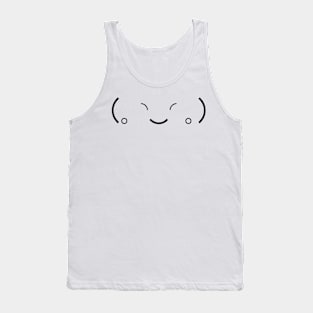 Japanese Emoticon Tank Top